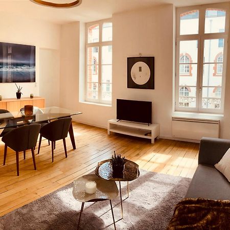 So Guest- Luxueux Appartement, Ancienne Maison De Champagne Proche Cathedrale ランス エクステリア 写真