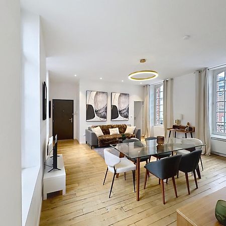 So Guest- Luxueux Appartement, Ancienne Maison De Champagne Proche Cathedrale ランス エクステリア 写真